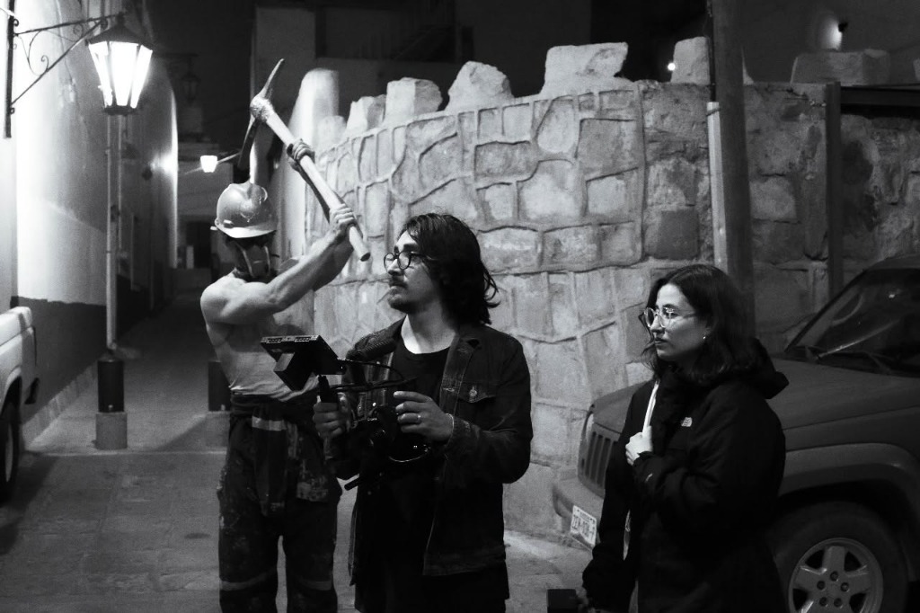 Rodaje Nocturno en Callejón